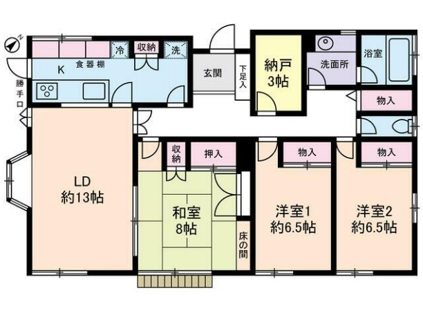 メルヴェーユ荻窪の間取り