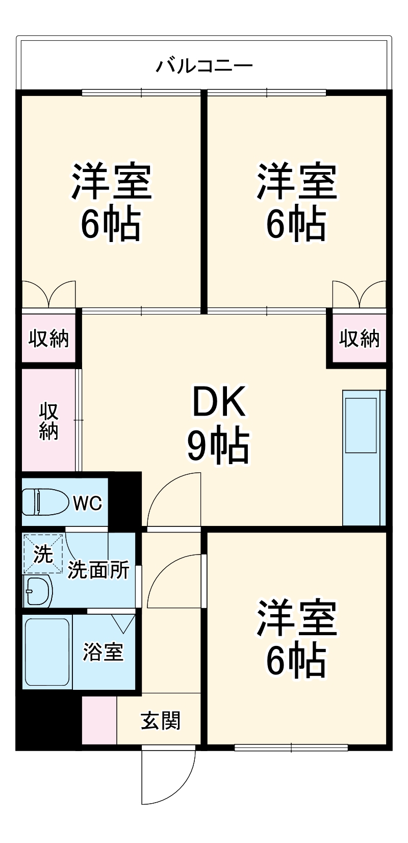細井ビルの間取り