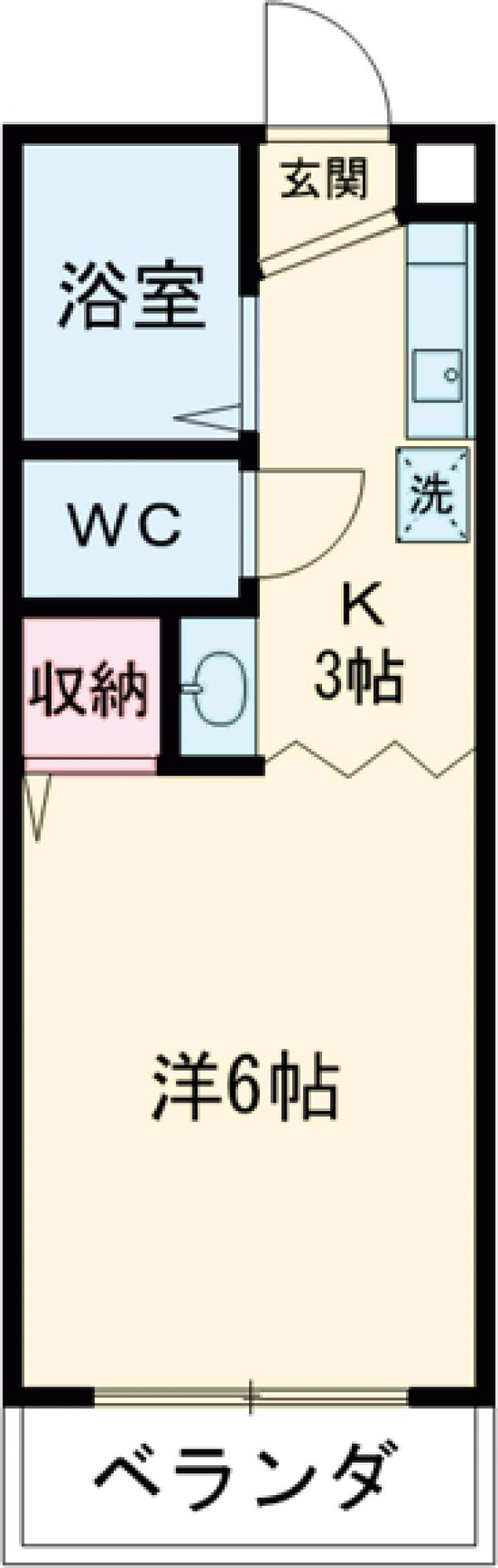 アーバン春日 Ⅲの間取り