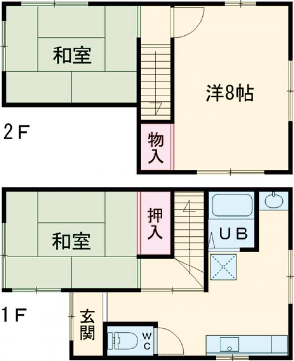江戸川2丁目戸建の間取り