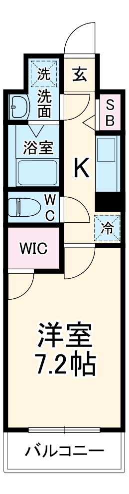 プライマル浦安の間取り