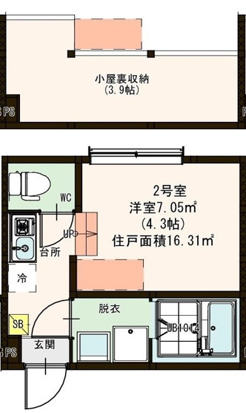 ハーモニーテラス伊興Ⅳの間取り
