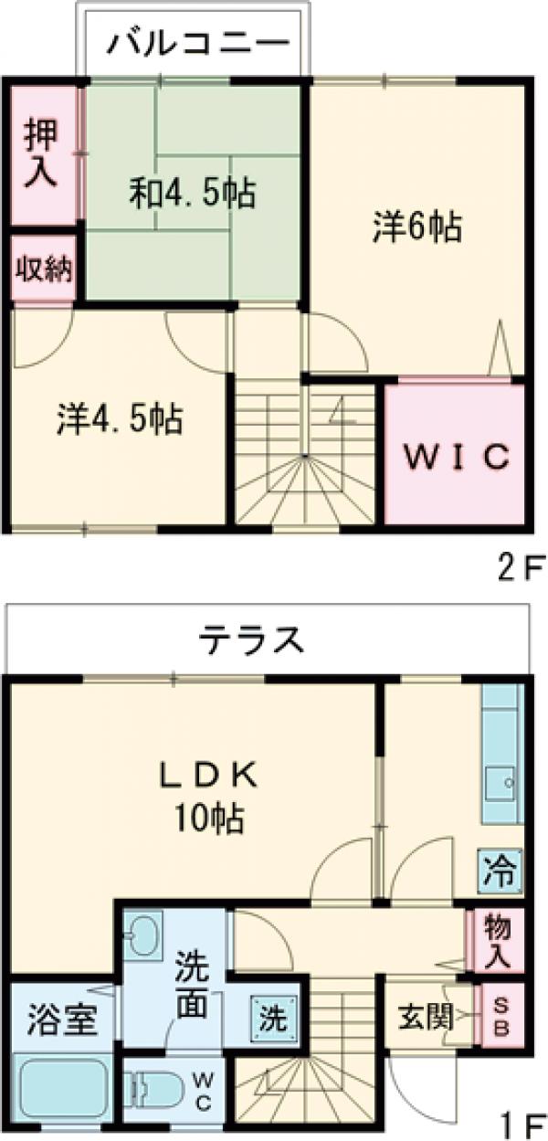 サザンテラスの間取り