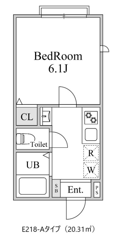 ムメ高柳の間取り