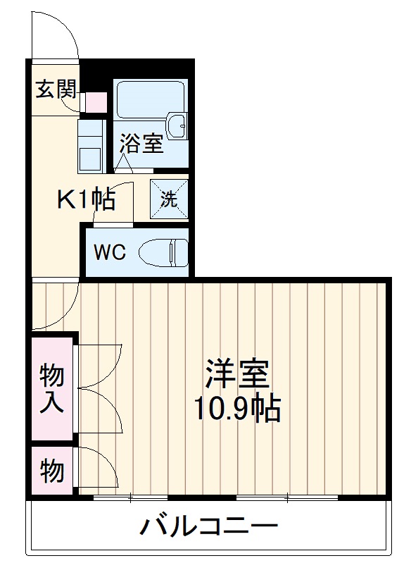 ハイム和の間取り