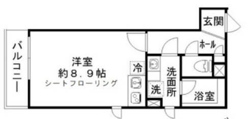 LAUREL三ノ輪の間取り