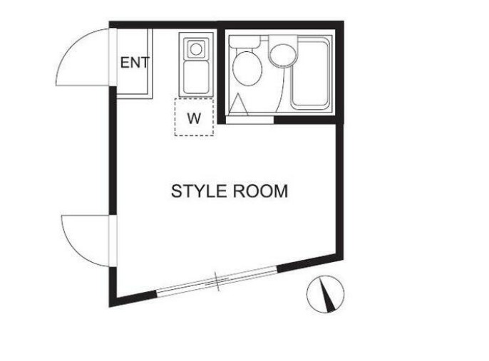 シエスタ若宮の間取り