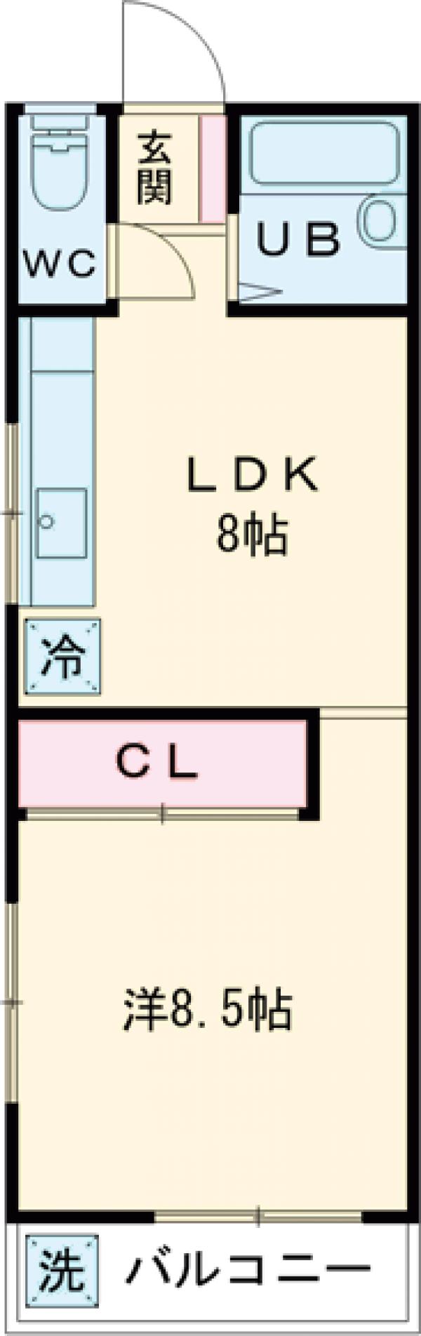 プロスパー白鷺の間取り