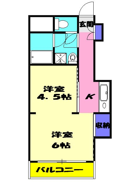 MSTニュー習志野の間取り