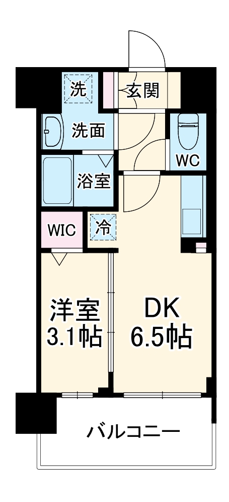 プレサンス東淀川駅前プローシェの間取り