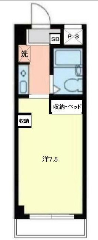 ラヴィエ新宿の間取り