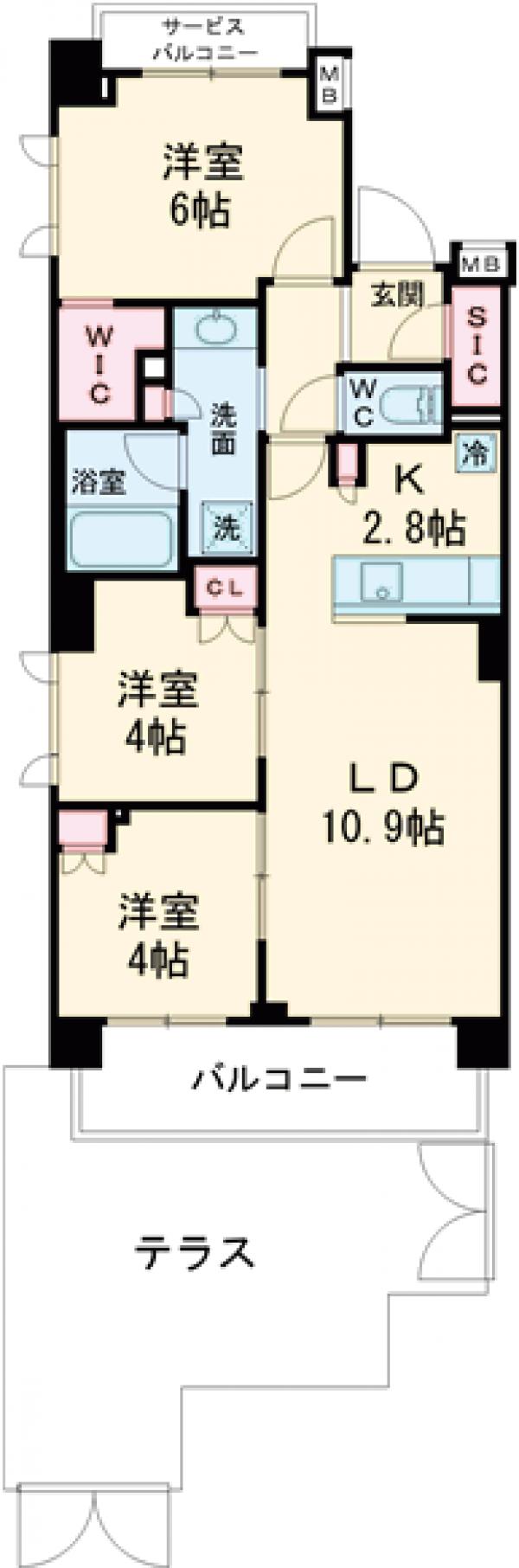 リビオ練馬北町 の間取り