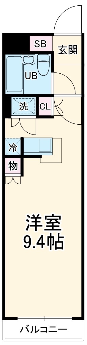 ローズマンションAー28の間取り