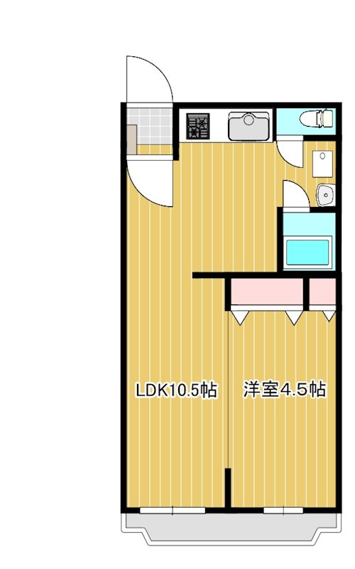 Rainbowほんまの間取り