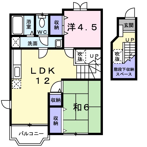 プリムヴェールの間取り