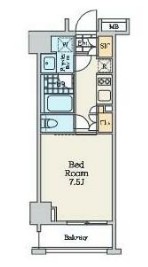 クレストコート中野富士見町の間取り