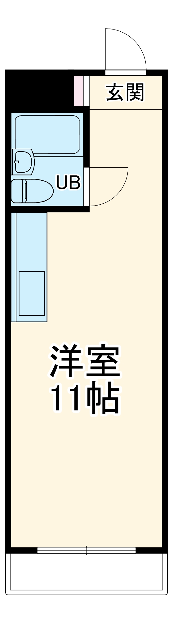 松平マンションの間取り