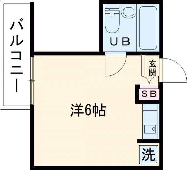 メゾンドフジの間取り
