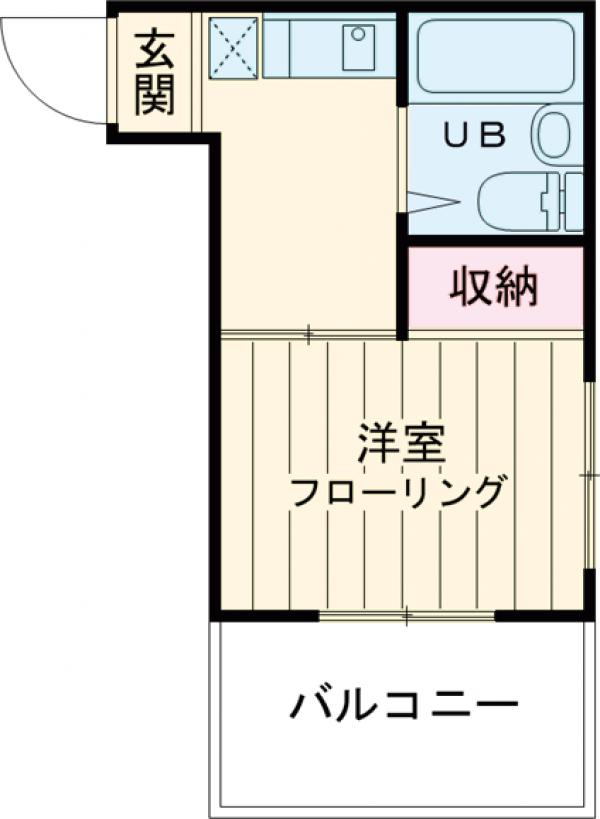 ラブリーメゾンファインの間取り