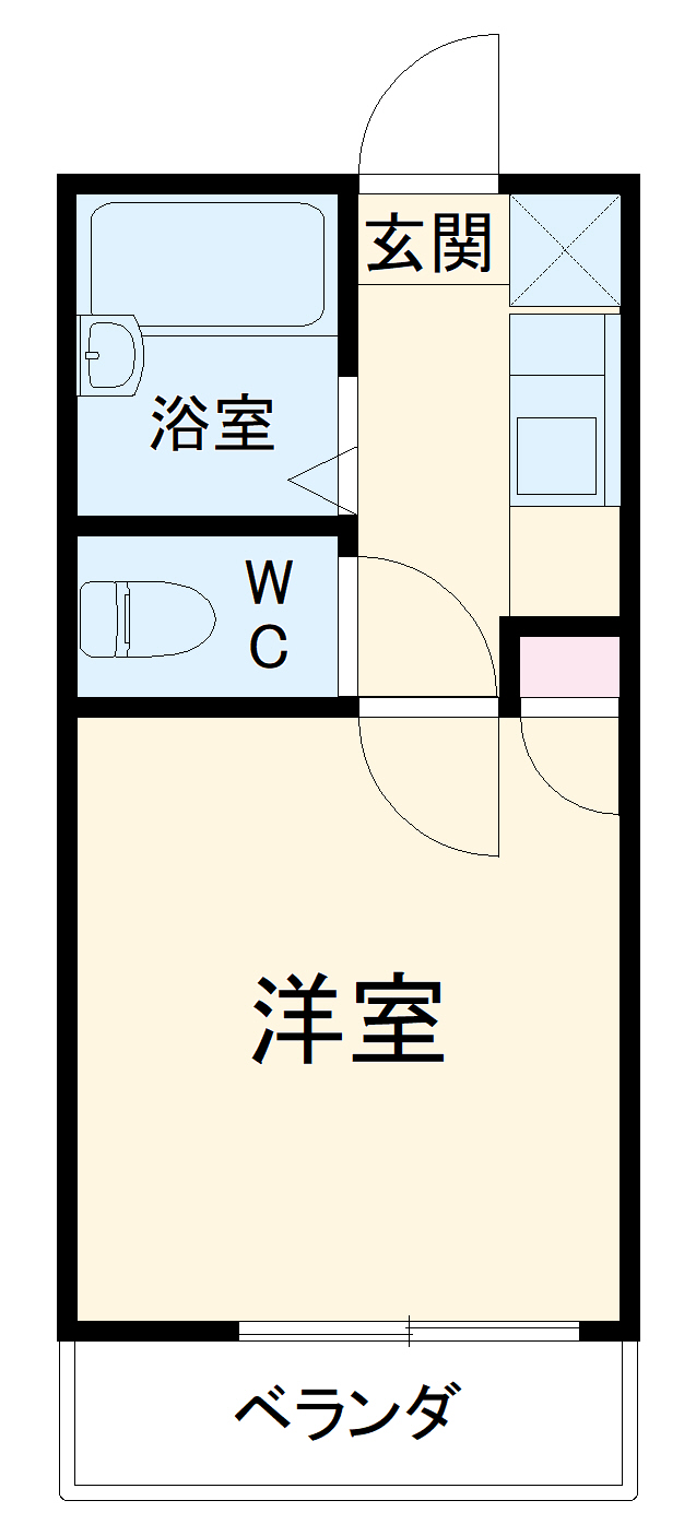 カンパネーラ小田急相模原　Ⅱの間取り