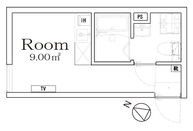 BoaSorte町屋の間取り