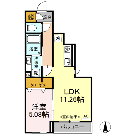Ⅰ’sガーデンの間取り