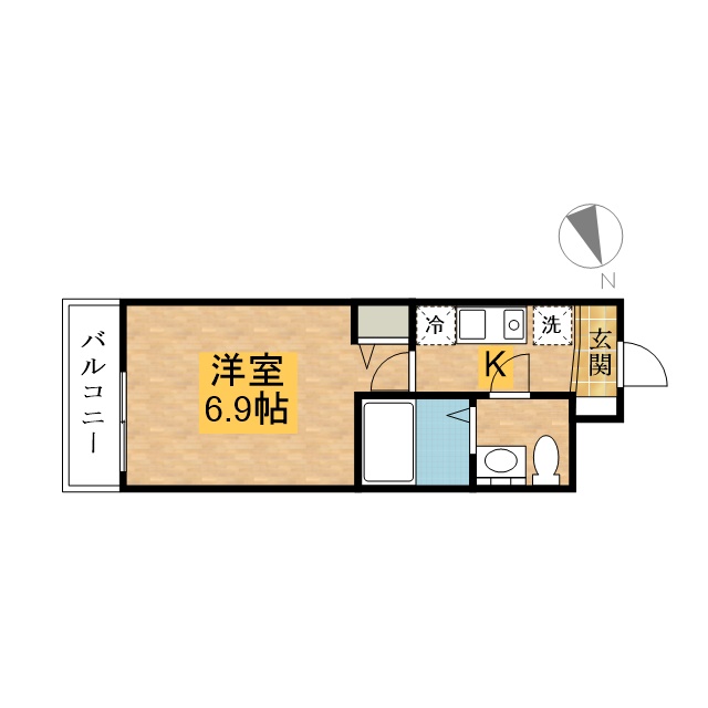 プレミール八王子の間取り