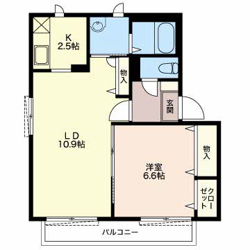 雪月花の間取り