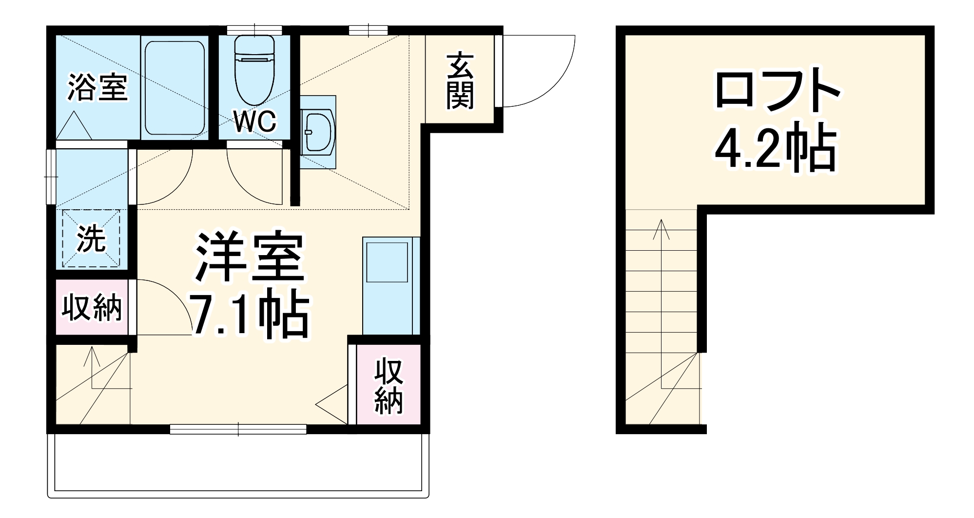 Liberta前川3丁目の間取り