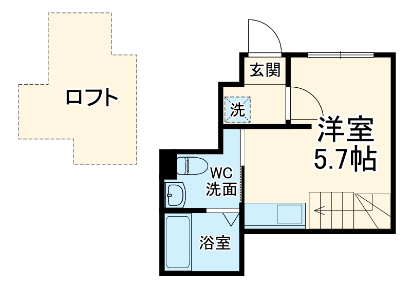 プティコリーヌ横浜の間取り
