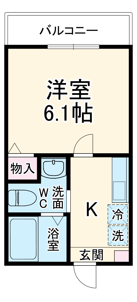 Oasis弘明寺A棟の間取り