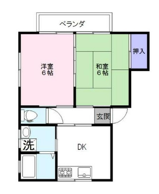 ハイツスイートの間取り