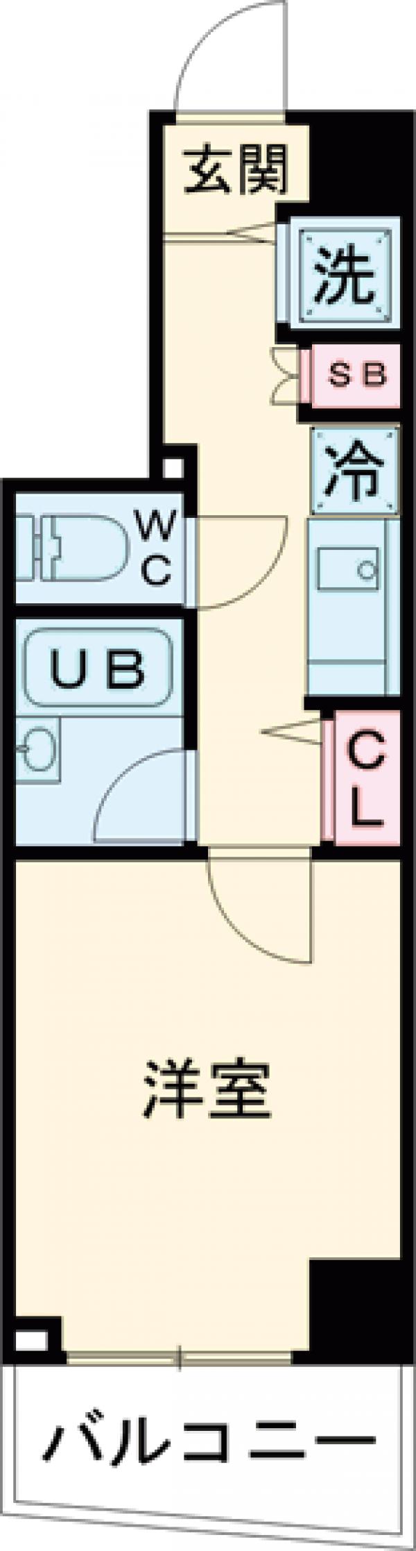 メインステージ板橋志村の間取り