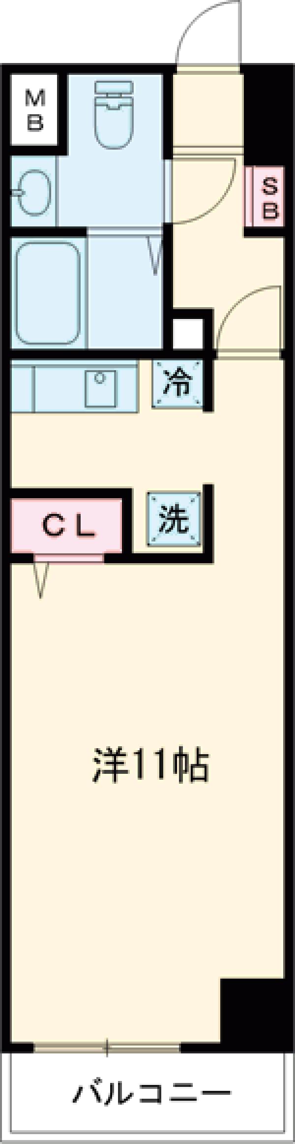 ロアール大山の間取り