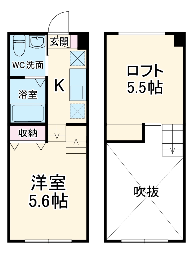ｃｈａｌｅｔ＋　東中山の間取り
