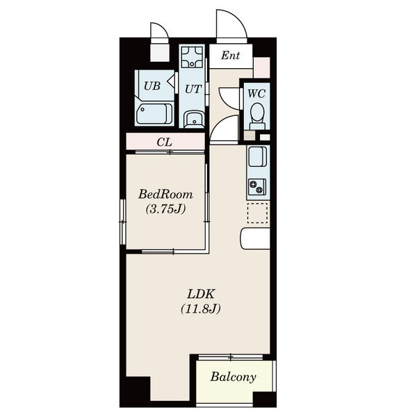 S-FORT鈴鹿の間取り