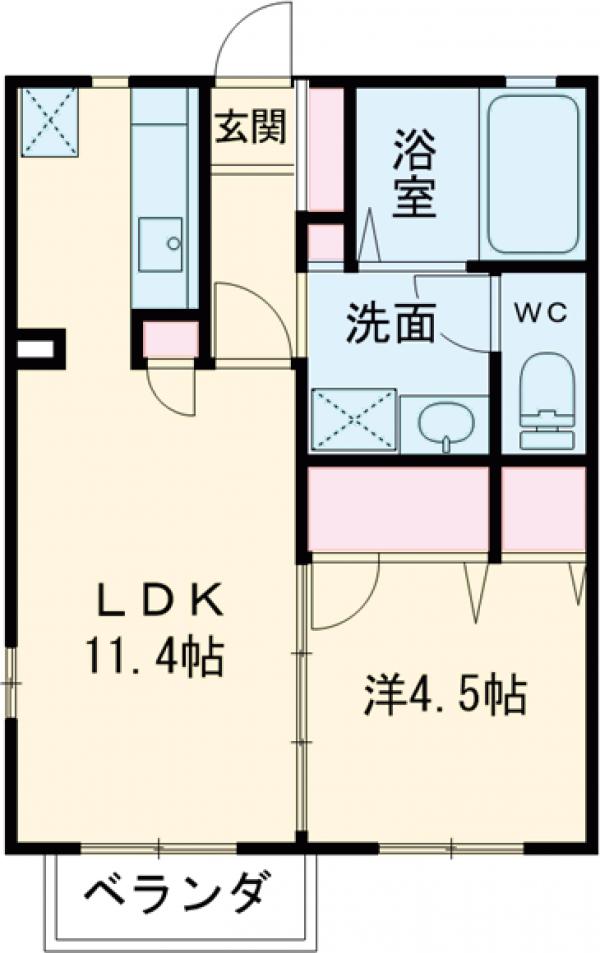 ウィングの間取り