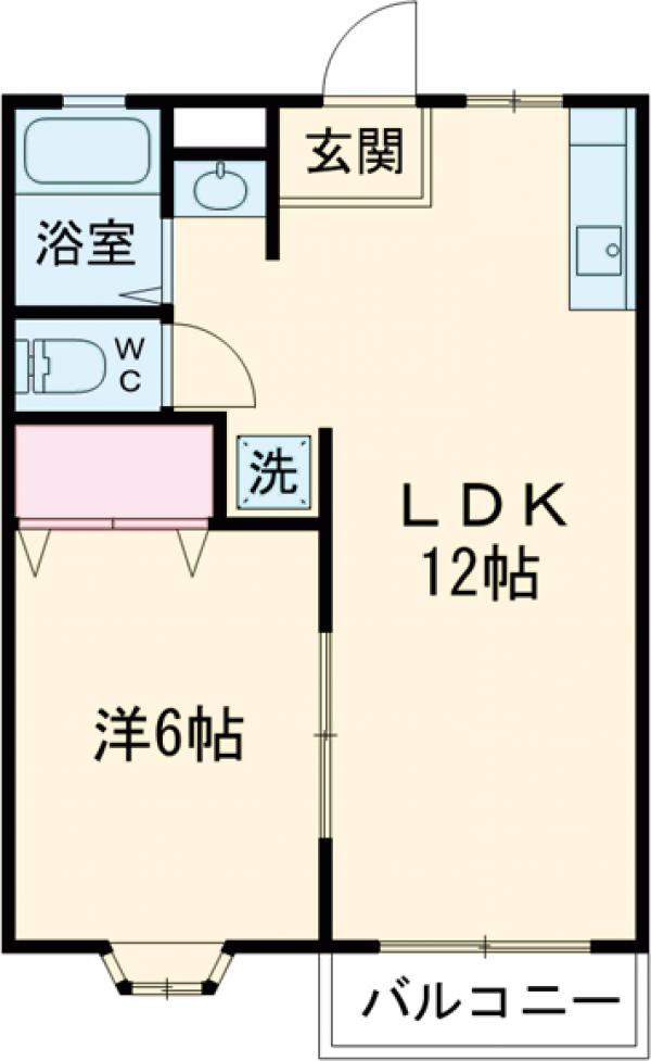 メゾン・ド・PT Ⅱの間取り