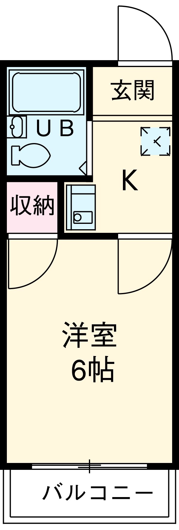 ペアシティ秀華二番館の間取り