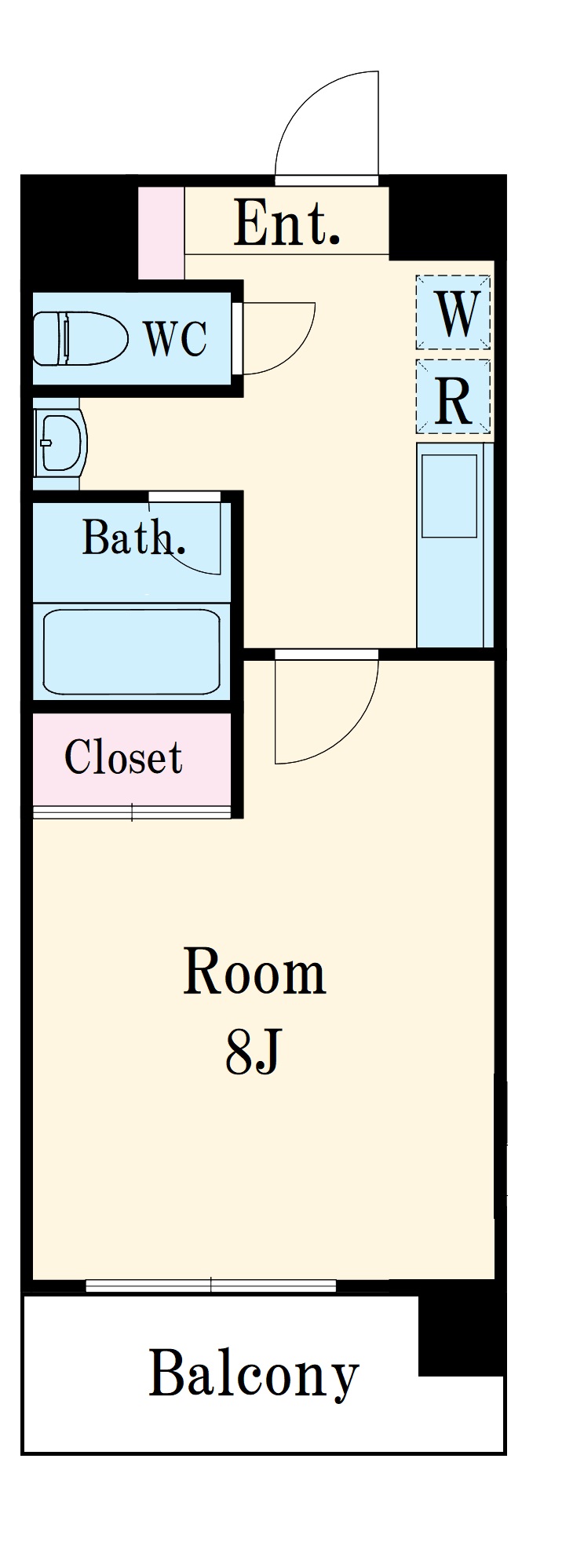 ブリアン・ドォール湘南藤沢の間取り