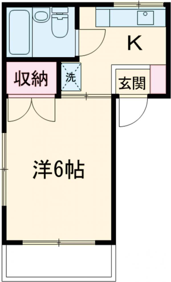 メゾン阿佐ヶ谷の間取り