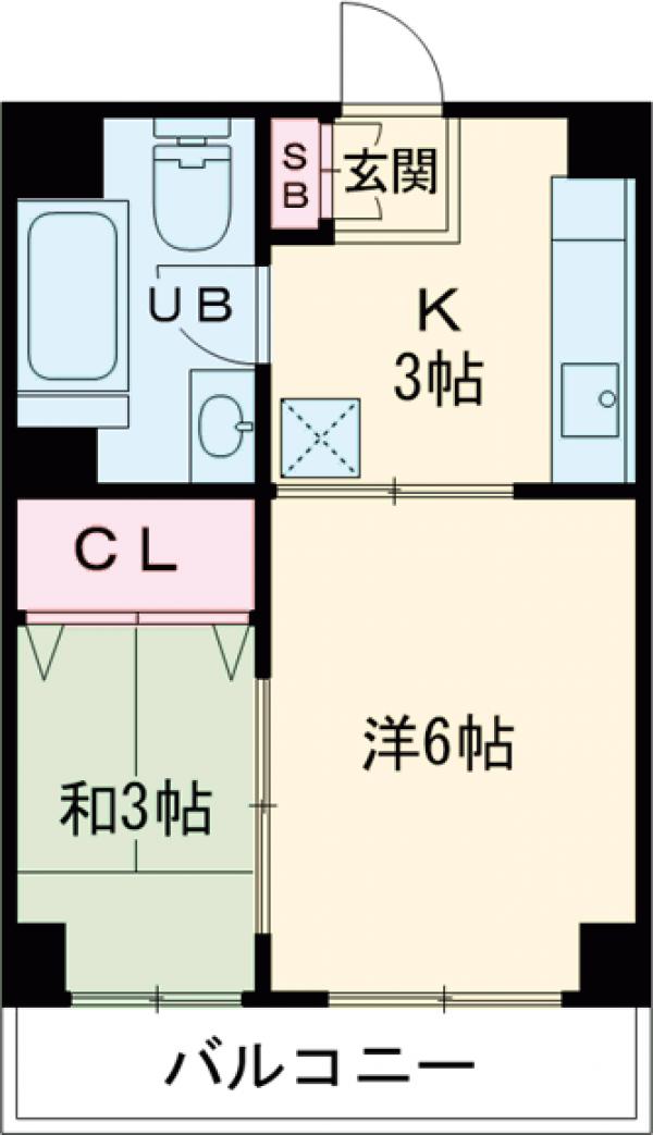 第二ナカヤビルの間取り