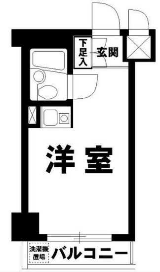 ライオンズマンション西新宿第八の間取り