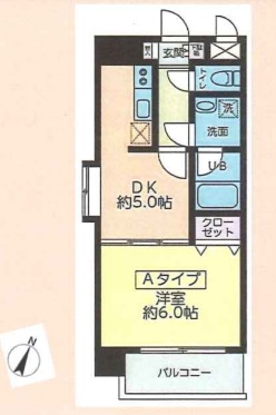 アーク西八王子レジデンスの間取り