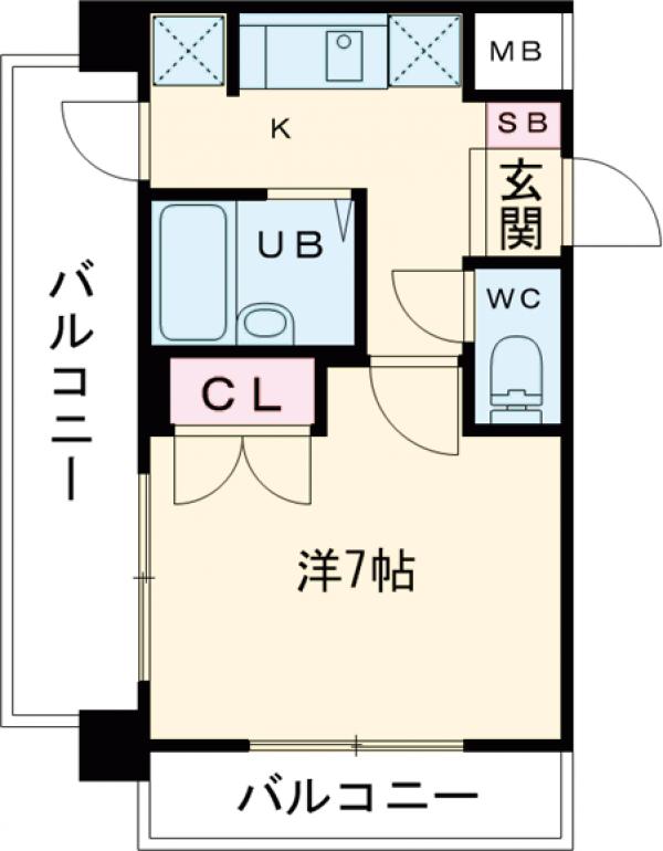 OLIO高井戸の間取り