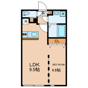 ZESTY小豆沢公園の間取り