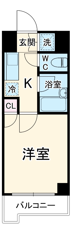 ルーブル武蔵小杉参番館の間取り