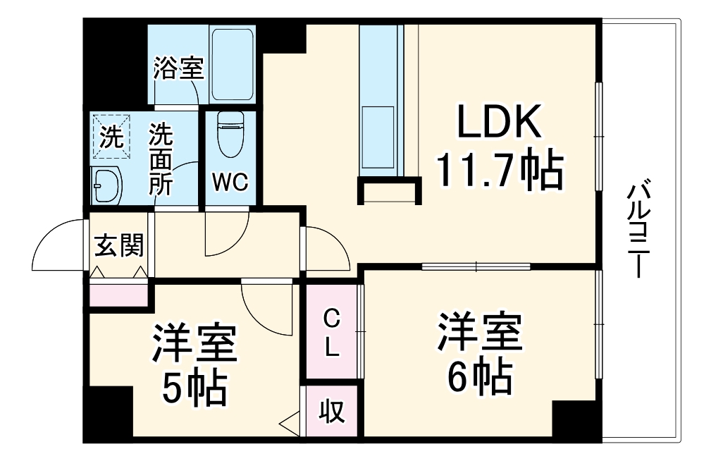 ビエラコート南浦和の間取り