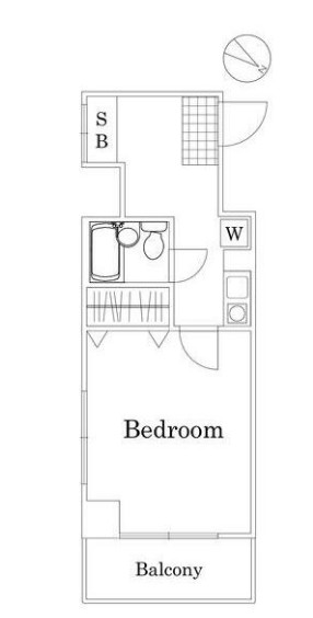 ライオンズマンション川崎貝塚第2の間取り