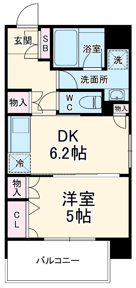 日神デュオステージ北浦和の間取り